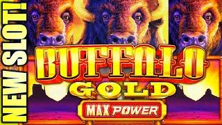 NEW BUFFALO GOLD SLOT! BUFFALO GOLD MAX POWER  LOVE IT OR HATE IT? Slot Machine (Aristocrat)