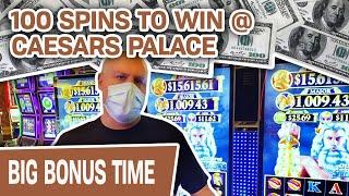 100 SPINS TO WIN  Olympus Strikes at Caesars Palace on the LAS VEGAS STRIP
