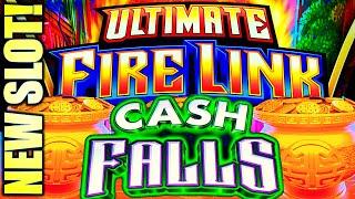 WORLDS COLLIDE!! NEW ULTIMATE FIRE LINK CASH FALLS Slot Machine (LIGHT & WONDER)
