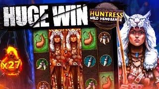 BIG WIN On New Slot! - Huntress Wild Vengeance! (Print Studios)