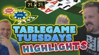 Casino Highlights - VIP Blackjack, Baccarat and Regular Blackjack