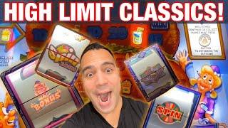 HIGH LIMIT FRIDAY CLASSIC REELS!!! Cheeseburger, Monte Carlo, Top Dollar!!! |