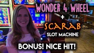 First Try on Scarab! Slot Machine! Interesting Game! Nice WIN!!
