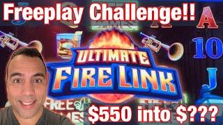 $550 Free Play Challenge @ Cosmo! | Gold Bonanza | Jolly Emperor | Ultimate FIRE LINK