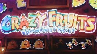 Crazy Fruits Community Party Fruit Machine - £5 Challenge