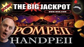 JACKPOT HANDPAY on POMPEII  15 FREE GAMES  w/ The Big Jackpot | The Big Jackpot