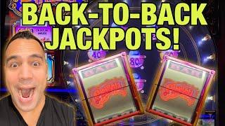 $25 Pinball BACK-TO-BACK Jackpots!  Huff N’ Puff, Wheel of Fortune