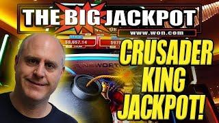 JACKPOT ON NEWLY PLAYED GAME CRUSADER KING! FREE GAMES! | The Big Jackpot