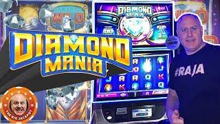 •PREMIERE SLOT! •Max Bet Diamond Mania Slot Machine •