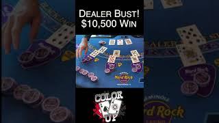 AM I ALLERGIC TO PABLO? AN AMAZING BLACKJACK WIN OF OVER $10,000 #shorts