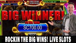 LIVE ONLINE SLOTS  Rockin the BIG WINS on PlayChumba Social Casino! #ad