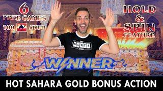 Hot Sahara Gold Bonus Action Bringing The Heat