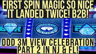 Old School Slots Presents: All High Limit $100 $25 $20 & $15 Double Diamond Deluxe Spins in NJ & FL!