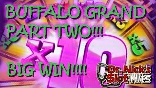 **BIG WINS!!!/TONS OF RETRIGGERS!!!** Buffalo Grand Slot Machine Part 2