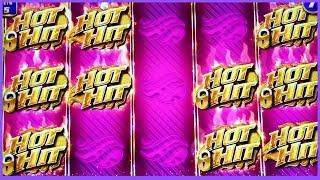 25 FREE SPINS!  MASSIVE WIN on Hot Hit Ignite by IGT! Both bonus features in bonus!