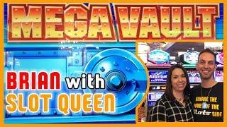 MEGA VAULT with Slot Queen  at Grand Sierra Resort Casino  Brian Christopher Slots