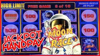 HIGH LIMIT Lightning Link Moon Race HANDPAY JACKPOT ️$50 Bonus Round Slot Machine Casino