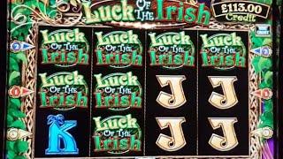 Rainbow Riches Luck Of The Irish £500 Jackpot Slot