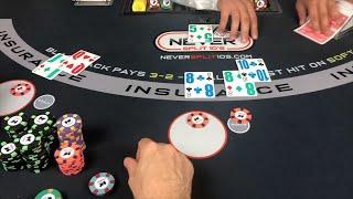 $15,000 Miracle Dealer Card - Blackjack Session