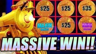ALL ABOARD!!  Masked Warrior Pulls into the Station w/ GIANT JACKPOT on Board!!