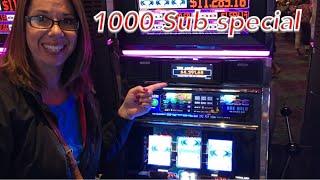 JACKPOT HANDPAY ! 1000 Subscriber Special * MAX BET * MAX WIN