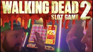 Walking Dead 2 Slot Machine On FREE PLAY With Mom For Mother's Day!