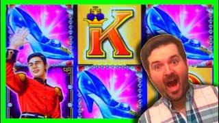 BIG WIN on Cinderella Slot Machine MAX BET BONUSES! SDGuy1234