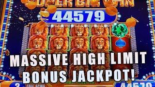 $50 BETS! MASSIVE WINS!  KING OF AFRICA  HIGH LIMIT SLOT PLAY