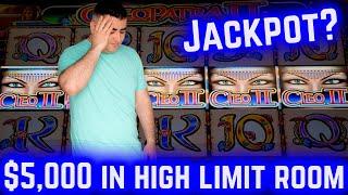 $5,000 On High Limit Slots & HANDPAY JACKPOT On Cleopatra 2 | SE-12 | EP-17