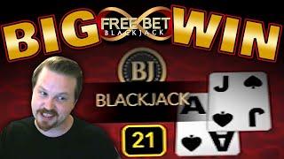 Free Bet Blackjack Winning Session