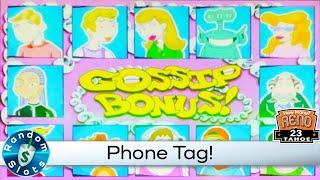 Phone Tag Slot Machine Bonus with features