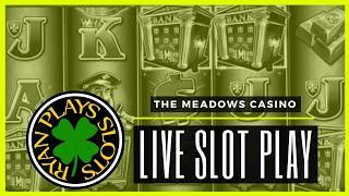 Live Slots from The Meadows Casino! Ryan and Heather back on home turf!