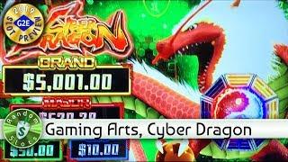 Cyber Dragon  slot machine preview, Gaming Arts, #G2E2019
