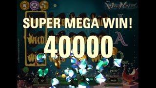Wishmaster Slot - Super Mega Win - NetEnt