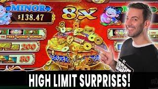 HIGH LIMIT SURPRISES!  MASSIVE WIN on 88 Fortunes with 8X Multiplier  Plus KISSING FROGS! #ad