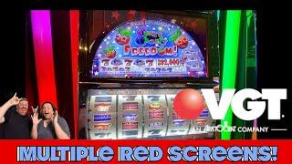 SO MANY RED SCREENS on VGTs Crazy Cherry Freedom #winning