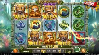 Rainforest Magic Slot - 8 Freespins BIG WIN!