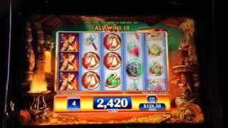 Silver Sword Slot Machine Bonus #2 Big Bet $3.20 New York Casino Las Vegas