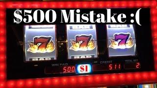 $500 Mistake on Double Jackpot