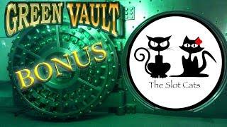 Triple Crystal Sevens ⑦⑦⑦ Green Vault  The Slot Cats