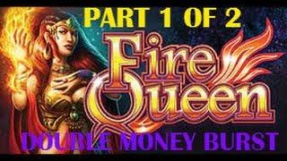 FIREQUEEN DOUBLE MONEY BURST (Wms) Nice Win. Part 1