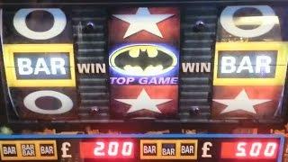 £5 Challenge Batman Fruit Machine at Haven Devon Cliffs (AstraArcades UK  Shoutout)