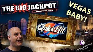 The Raja Plays Around On Quick Hit Slot Machine In Vegas And Scores!  | The Big Jackpot
