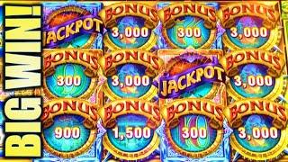BIG WIN! CASH ODYSSEY HUCKLEBERRY FINN Slot Machine Bonus (Ainsworth) REPOST