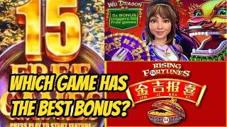 Wild Wild Nugget-Rising Fortunes-Wu Dragon-Which Game Has the Best Bonus?