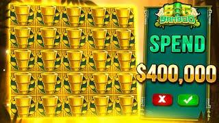I'VE SPENT $400,000 ON BONUS BUYS!  BIG BAMBOO GAMBLING SESSION