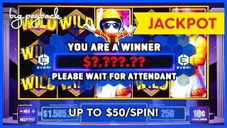 AWESOME JACKPOT HANDPAY! The Vault Titan's Fortune Slot - DREAM SESSION!