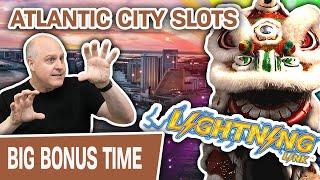 Atlantic City Slots: LIGHTNING LINK EDITION  HUGE Spins = MULTIPLE Wins