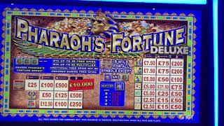 £100 in Pharaohs Fortune Deluxe Live Play
