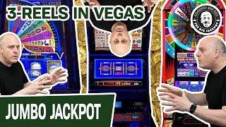 3-Reel Slots Are KING in VEGAS  + NEW TBJ Game: U-Spin